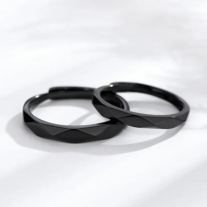 Adjustable Couple Wedding Rings