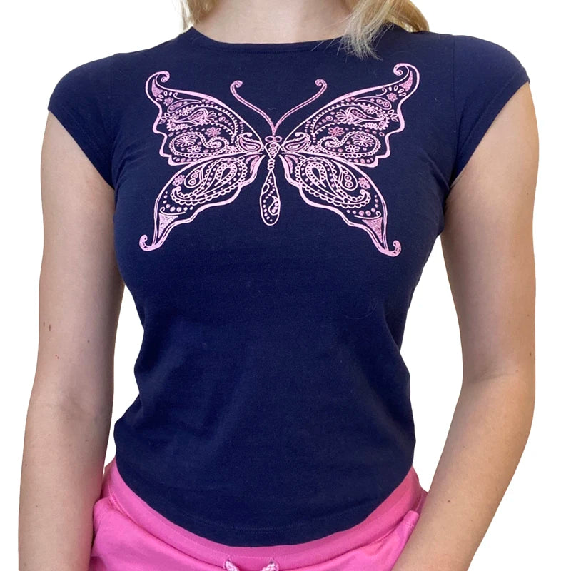Everyday Graphic Print Crew Neck True-To-Size Fit T-Shirt