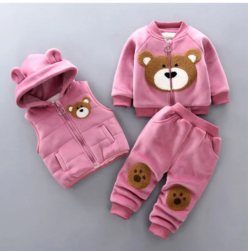 Baby Winter 3-Piece Outfit Set