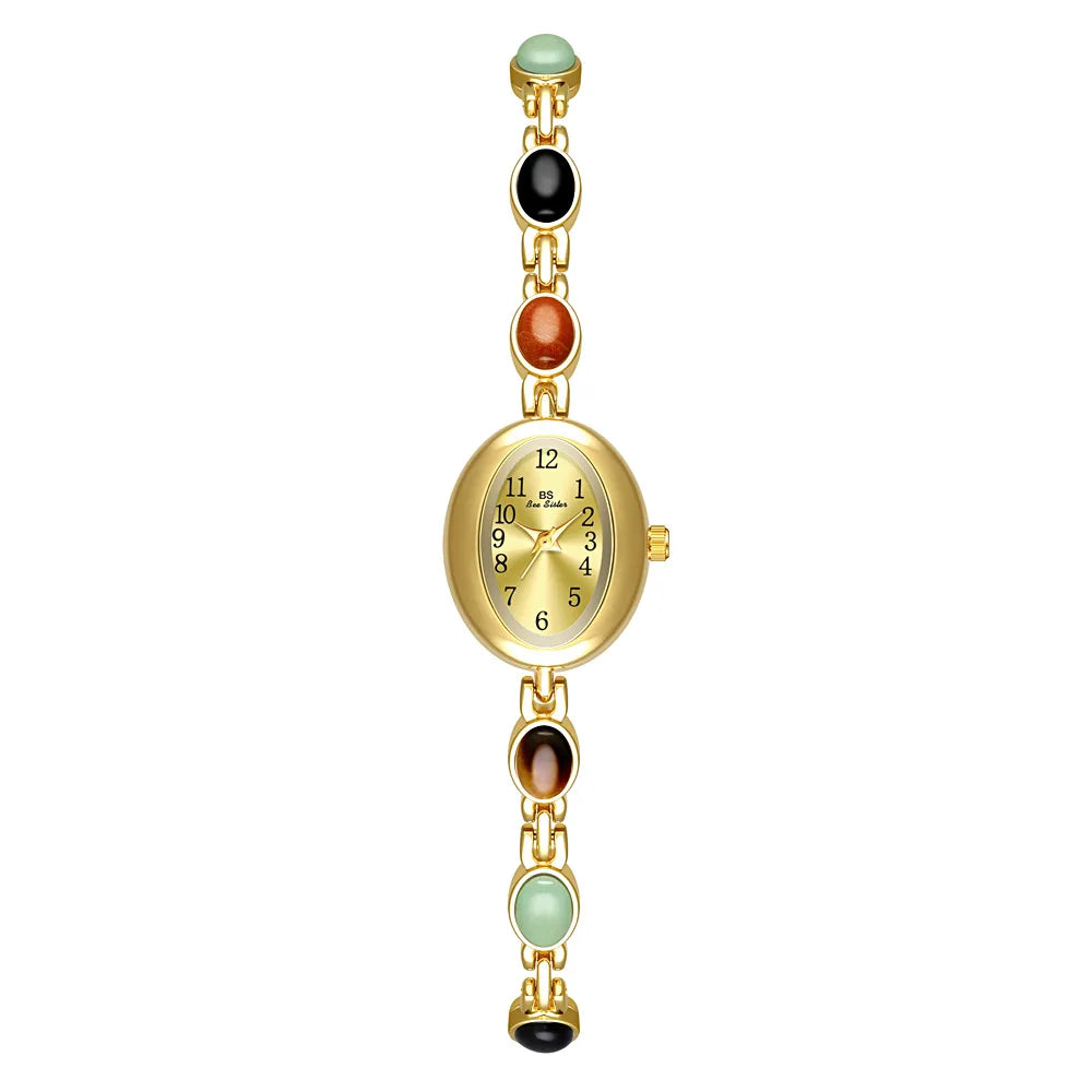 Jade Oval Watch