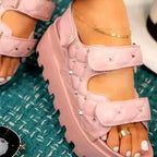 Women Rivet Gladiator Sandals