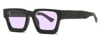 Steampunk square sunglasses