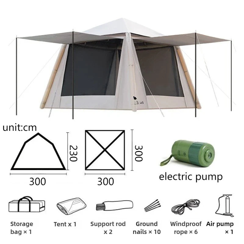 Outdoor Inflatable Sunshade Camping Tent