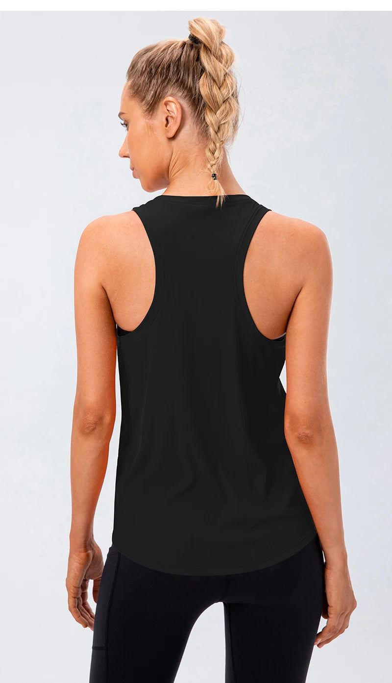 Broadcloth Sleeveless True-To-Size Fit Tank Top