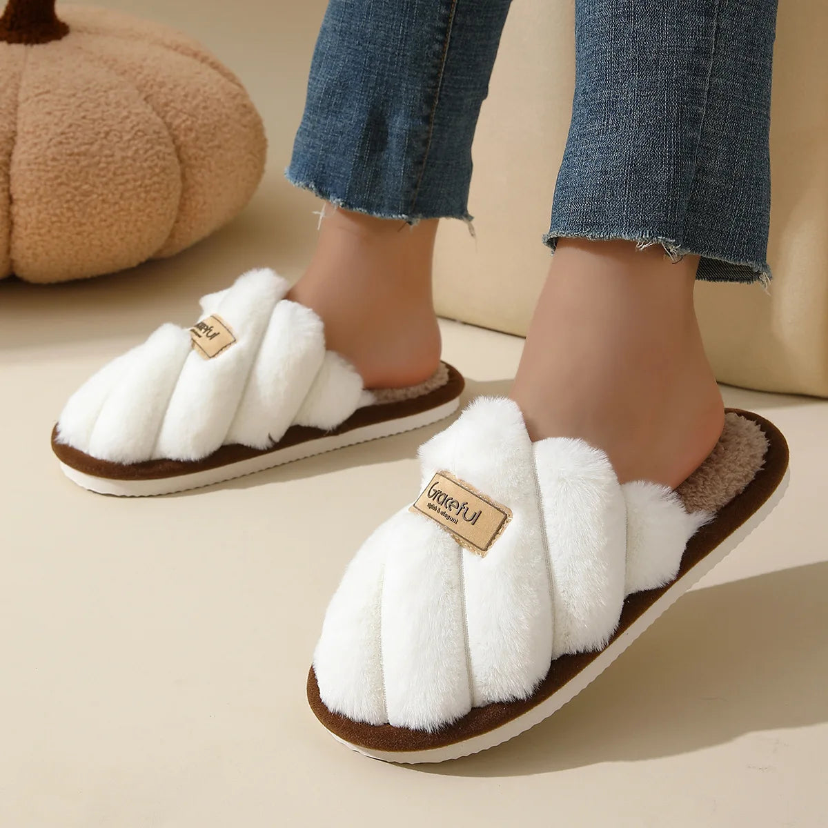 Cotton EVA Home Slippers