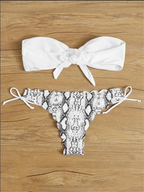 Women's Lace-Up Bikini
