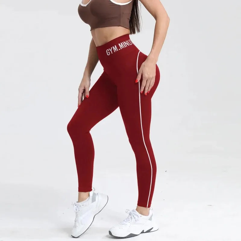 MODX Color-Block Letter Leggings
