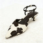 Ankle Strap Pointed Sandals