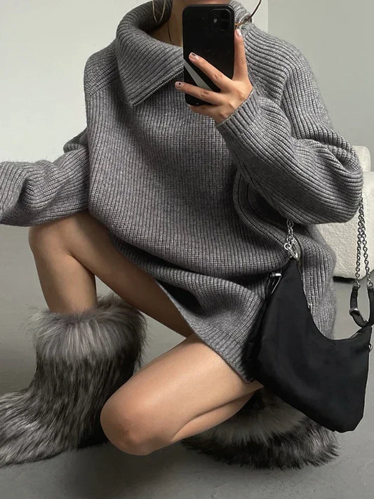 Oversized Knit Sweater