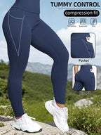 CHRLEISURE Soft Pocket Sports Leggings