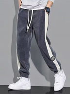 Corduroy Loose Sports Pants