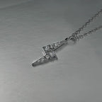 FOMALHAUT Zircon Lightning Necklace