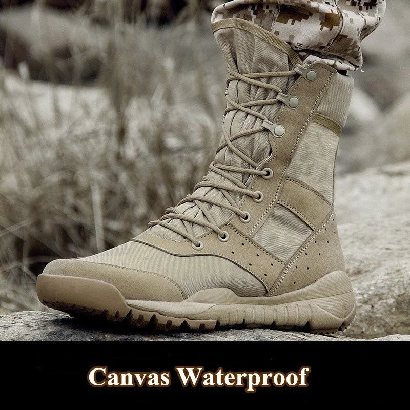 LUOIHAWK Tactical Mesh Combat Boots