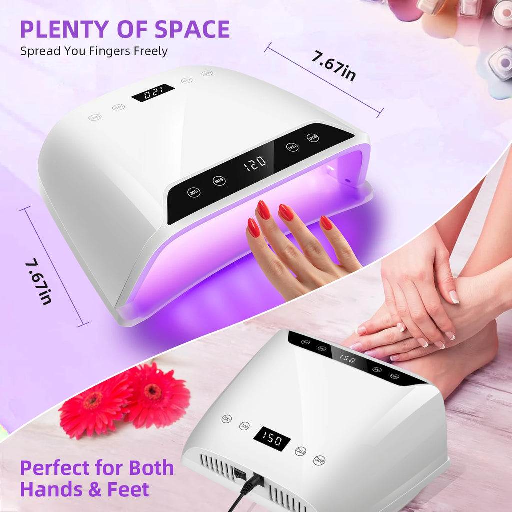 Big Space UV LED Nail