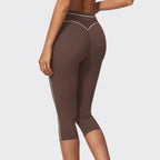 Quick-Dry Loose Capri Yoga Pants