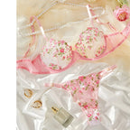 Delicate Floral Lingerie