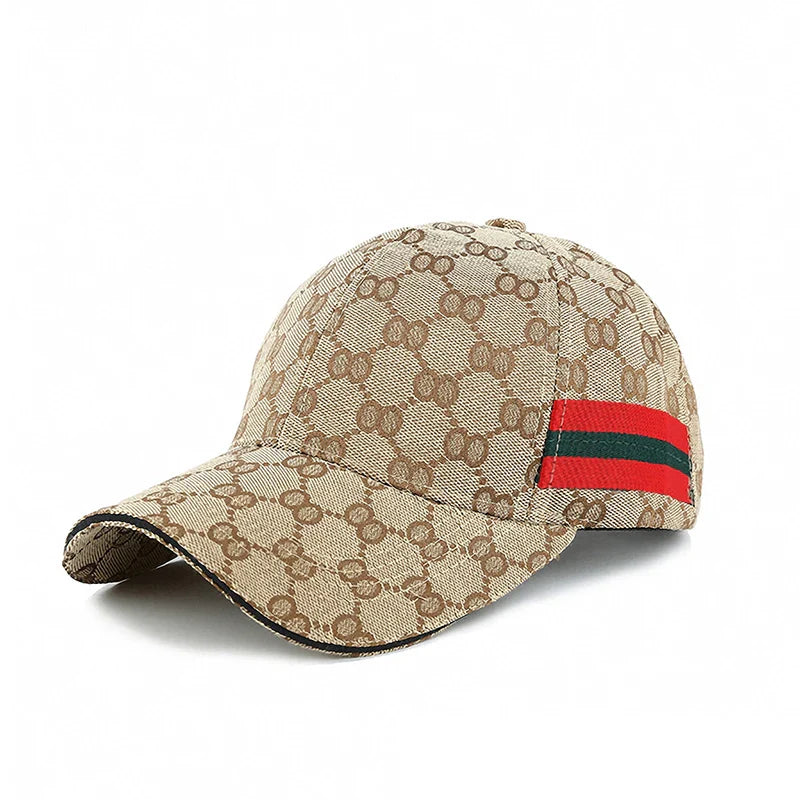 Red Green Stripe Cap