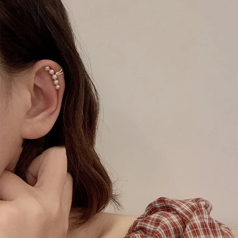 Crystal Clip Ear Cuffs