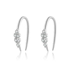 Sterling Silver Huggie Earrings