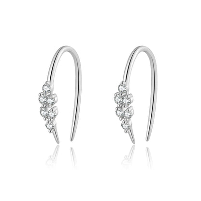 Sterling Silver Huggie Earrings