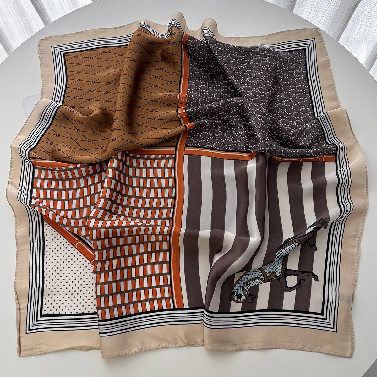 Soft Neck Shawl Square Scarf