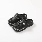 Crocodile Print House Clogs