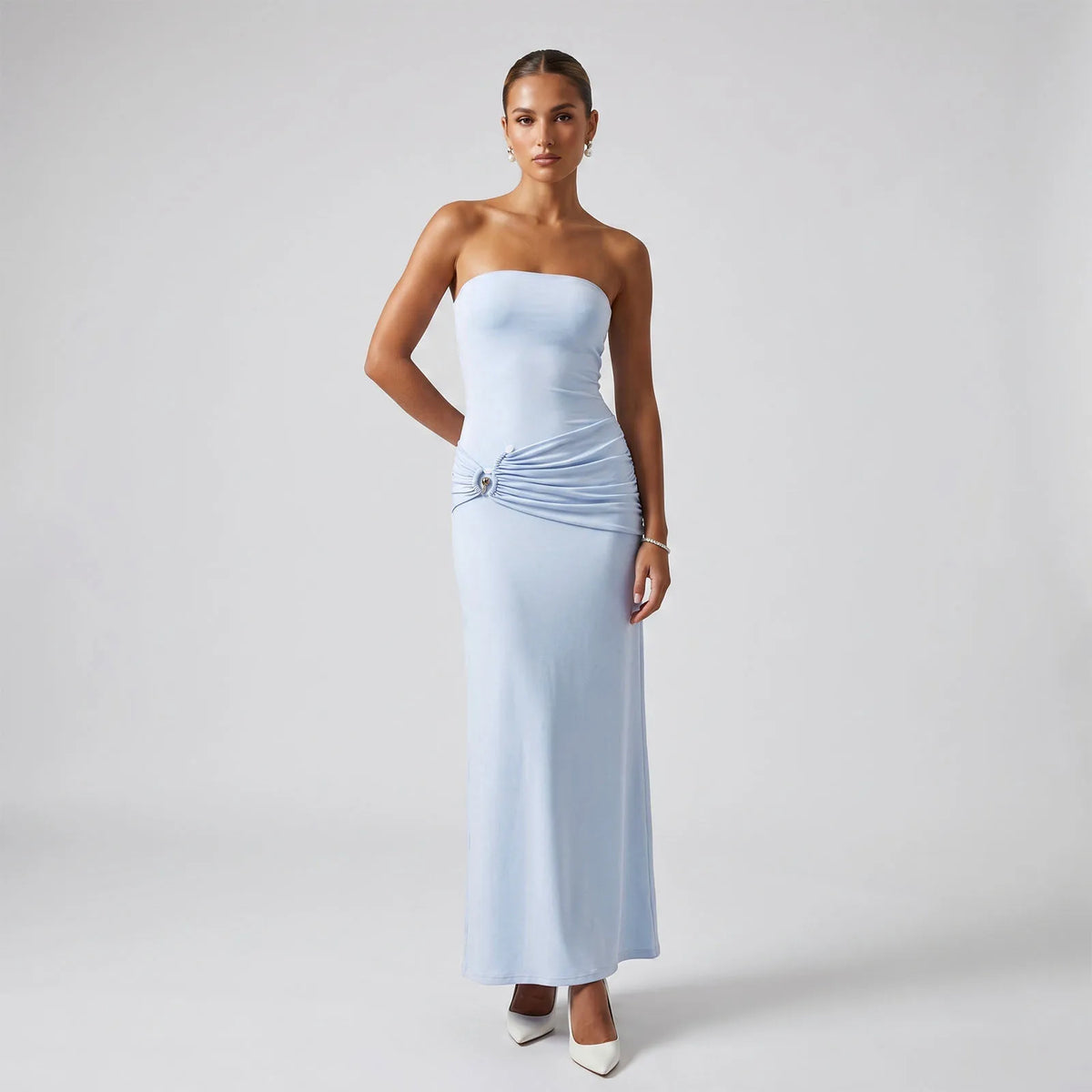 Strapless Bodycon Bandeau Dress