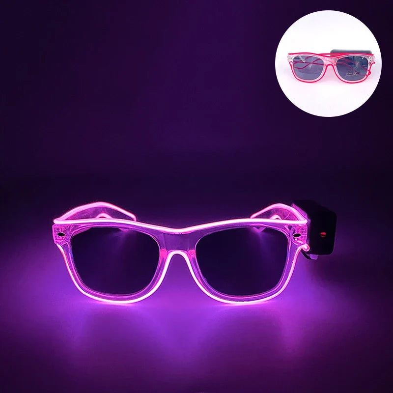 LED Light-Up Party Glasses