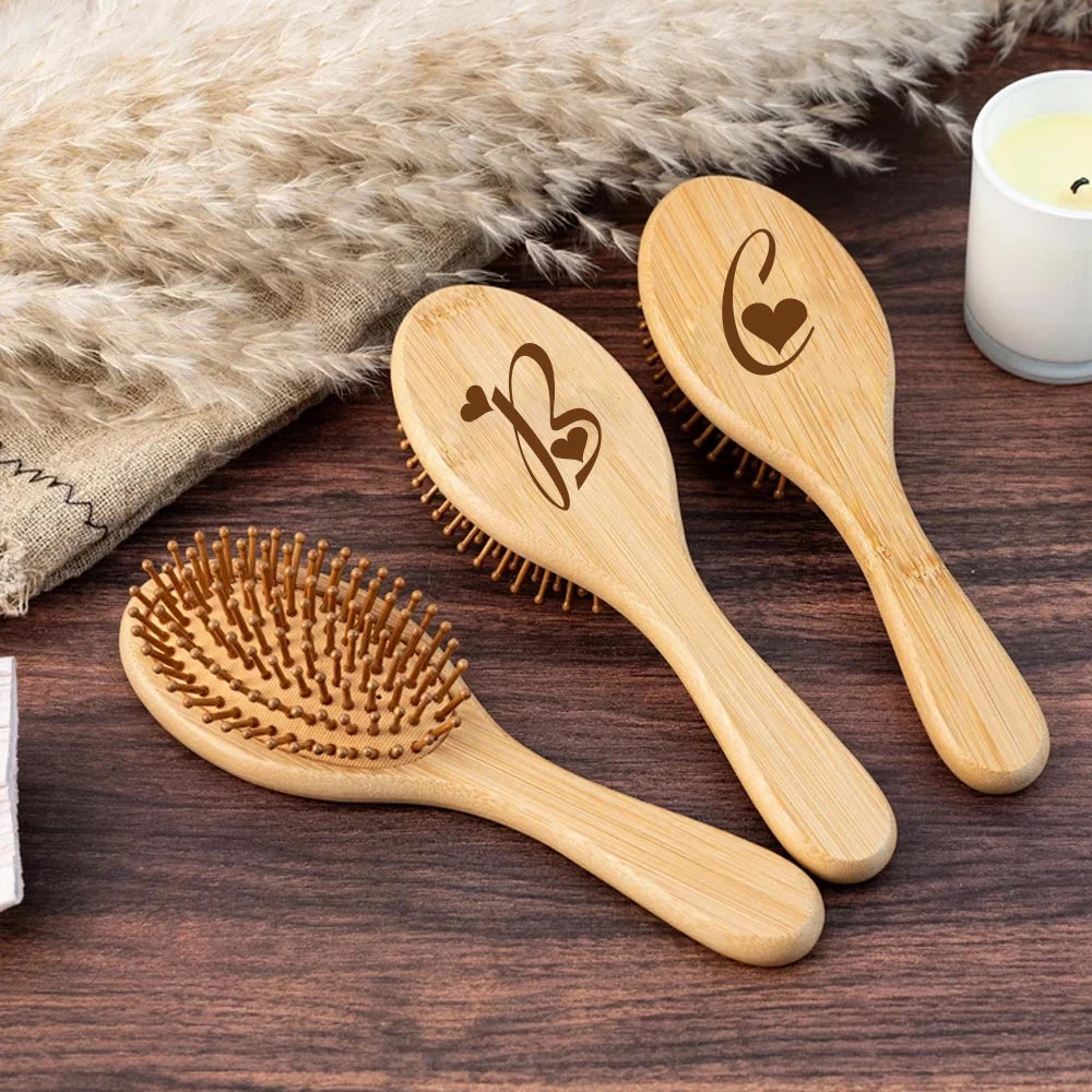 Personalized Bamboo Comb