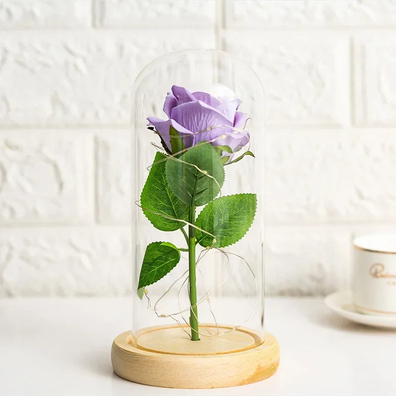 Enchanted Rose Lamp