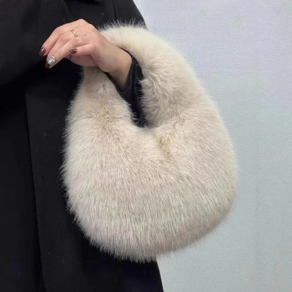 Faux Fur Women’s Tote Bag