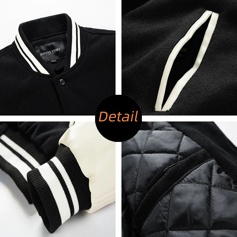 Casual Baseball Jacket for Men