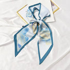Graphic Ribbon Long Strip Scarf