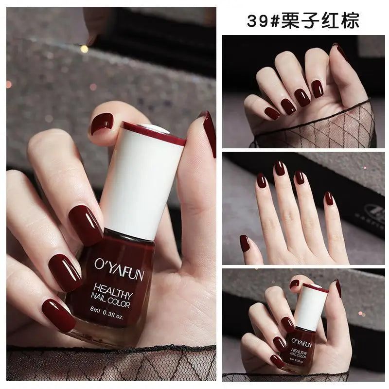 Matte Waterproof No-bake Nail Polish