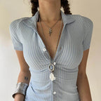 Striped Slim Shirt