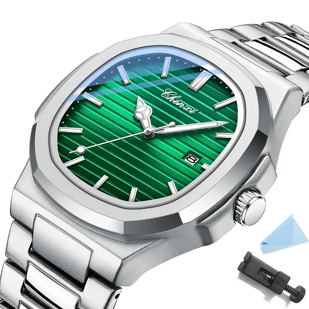 Luminous Quartz Wristwatch