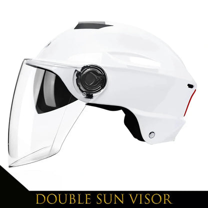 Unisex Half Face Motorcycle Helmet
