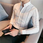 Striped Button Casual Shirt