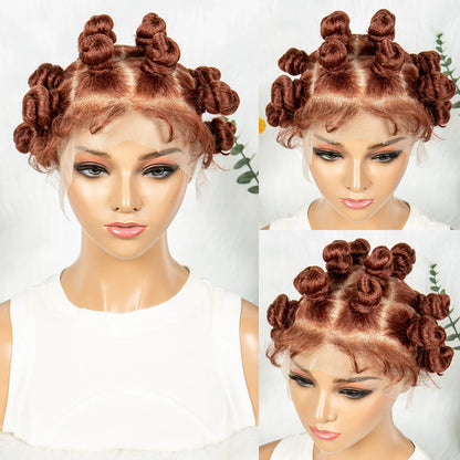 Synthetic Lace Braided Wig