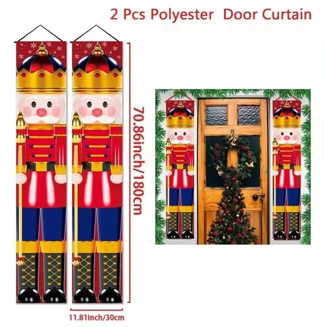 Christmas Hanging Door Banner