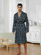 Long Robe Spring Autumn Bathrobe