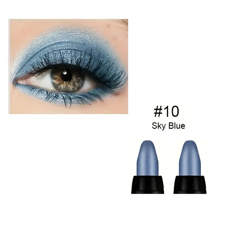 Pearlescent glitter eyeliner