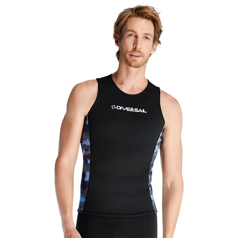 Two-Piece Split Wetsuit Set