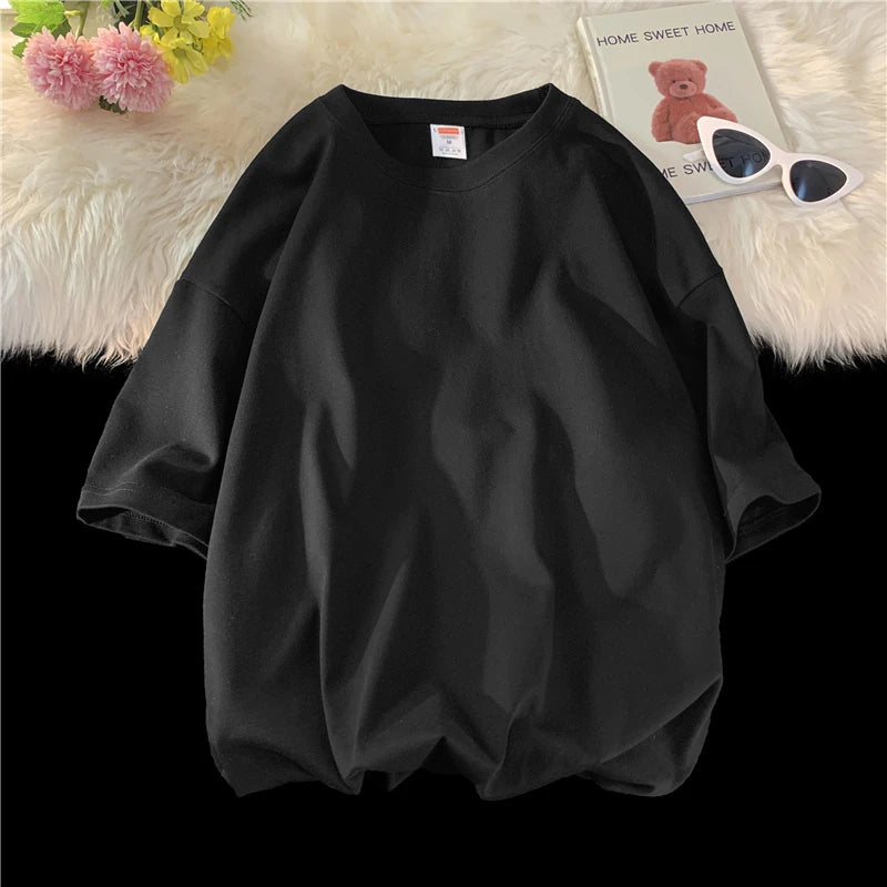 Oversized Cotton Casual Tee