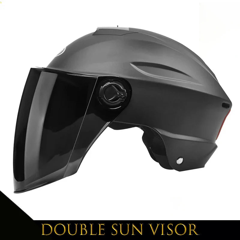 Unisex Half Face Motorcycle Helmet