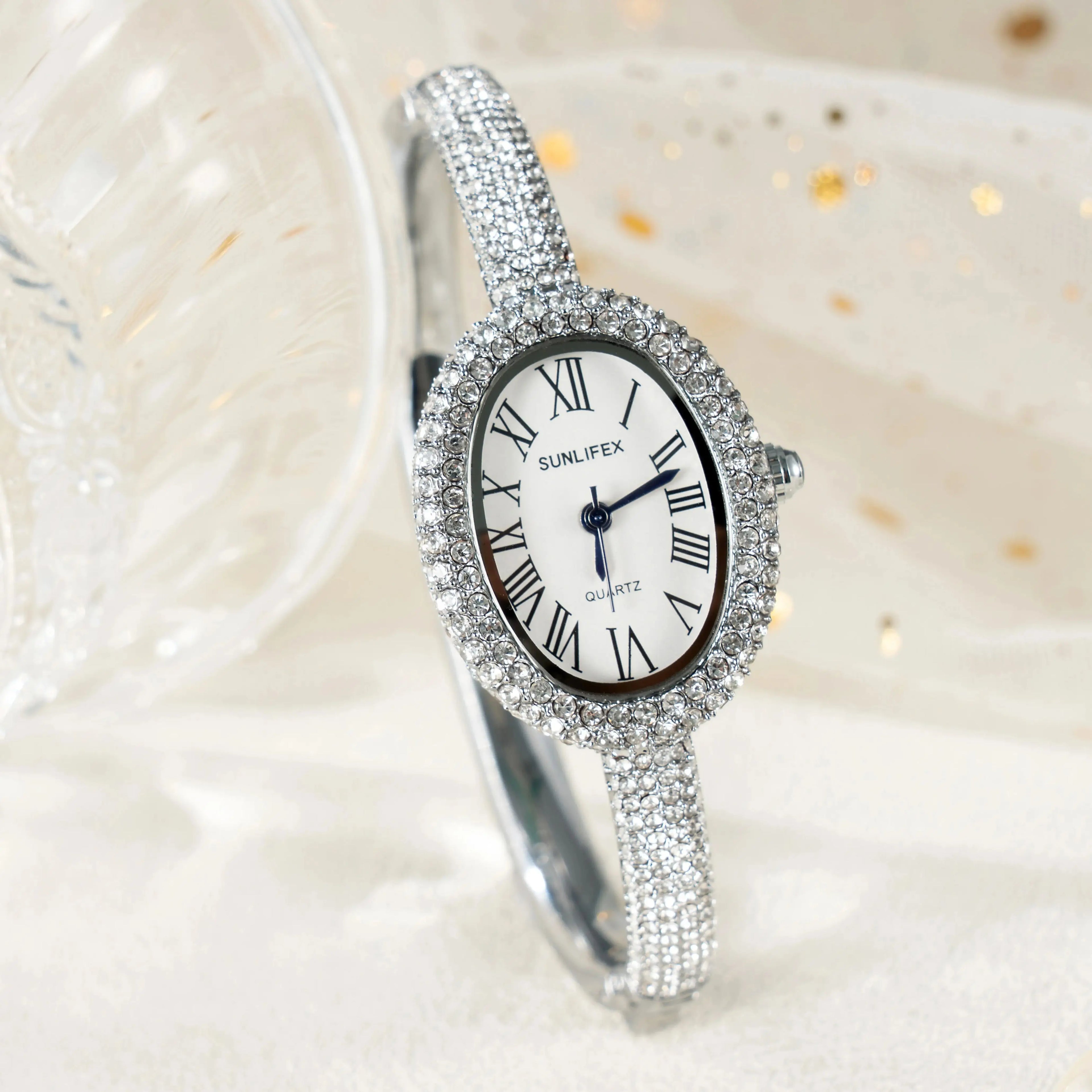 Roman Oval Watch