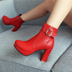 Ankle Heel Boots