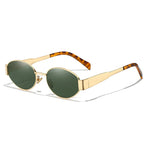 Unisex Oval Sun Glasses
