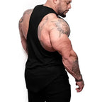 Bat Print Bodybuilding Tank Top