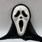 Ghost Mask with Mesh Hood